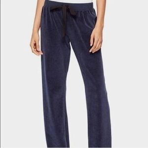 Kate Spade Broome Street Blue Straight Leg Lounge Pants NWOT XS